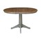 International Concepts Round 36 in Rd Top Ped Table, 12 in Leaf, Dining Ht, Hickory/Stone, 36 W, 48 L, 30.1 in H, Wood K41-36RXT-27B - alternate 6